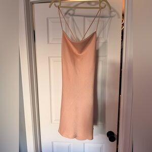Audrey Blush Backless Dress